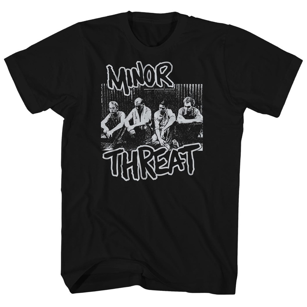Minor Threat Tshirt Xerox Group Photo Shirt